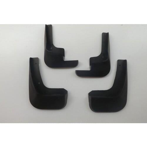 Soft plastic Mudguards Mud Flaps Splash Guard 4pcs For 2014 Citroen C-Elysee