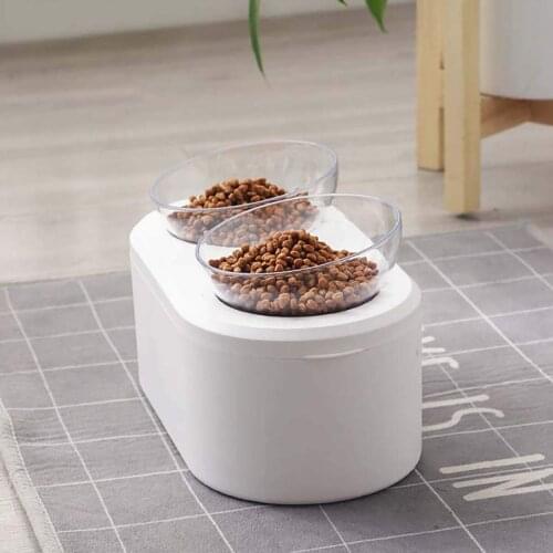 Non-Slip Double Cat Bowl Dog Bowl With Stand Pet Feeding Cat Water Bowl For Cats Food Pet Bowls For Dogs Feeder Product Supplies