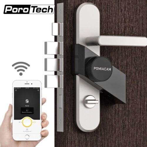 New Sherlock Lock S2 To S3 Wireless Phone App Control Smart Stick Lock Smart Door Locker Bluetooth Electronic Lock Keyless