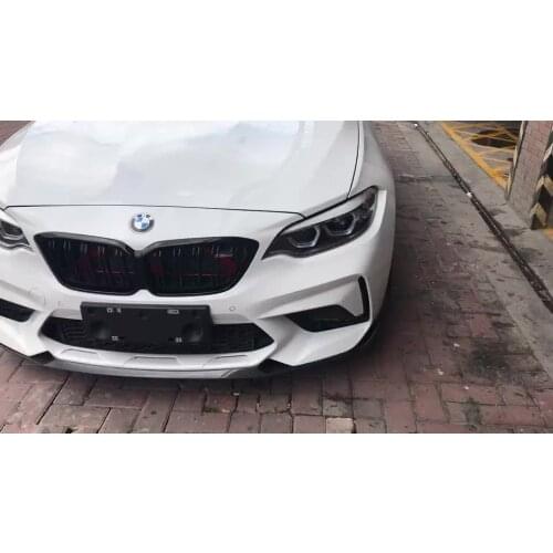 M2C carbon fiber front lip for F87 M2C MP front splitter perfect fitment