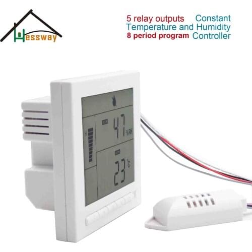 Constant rs485 modbus temperature humidity sensors for 220v relay control