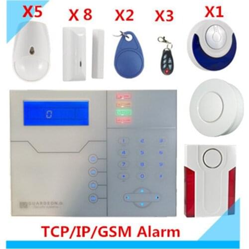 Focus Most Advanced French Alarm 433mhz 868Mhz Wireless TCP/IP GSM Alarm System Smart Security Home Alarm with webIE App Control
