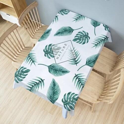 Nature Life Pastoral Style Tablecloth Cotton And Linen Cover Multi Functional Table Cloth for Dining Room Picnic Christmas