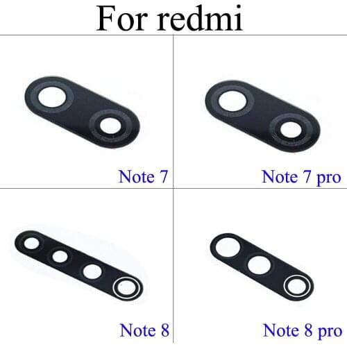 YuXi Coopart New Back Rear Camera lens glass replacement for Xiaomi Redmi note 7 /note 7 pro / note 8 /note 8 pro