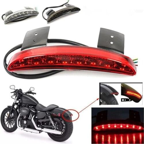 Autocycle Led Signal Motorcycle Lights Rear Fender Under Edge Brake StopTail Light For Harley Davidson Touring XL883 XL 883