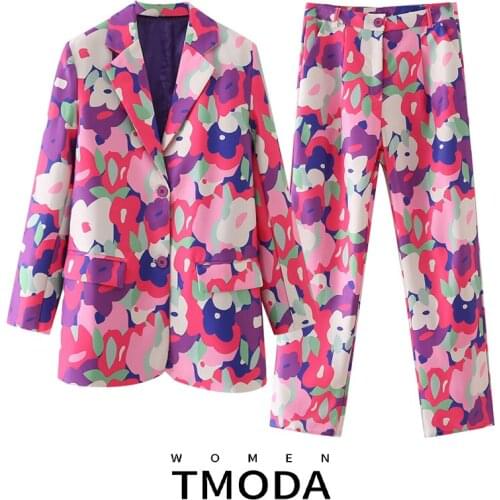 T MODA Women's Trouser Suits Two