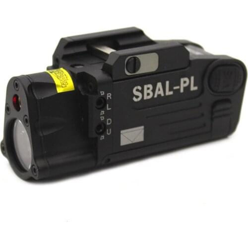 Tactical red laser strong light flashlight helmet lamp SBAL-PL RED LASER SIGHT paintball equipment