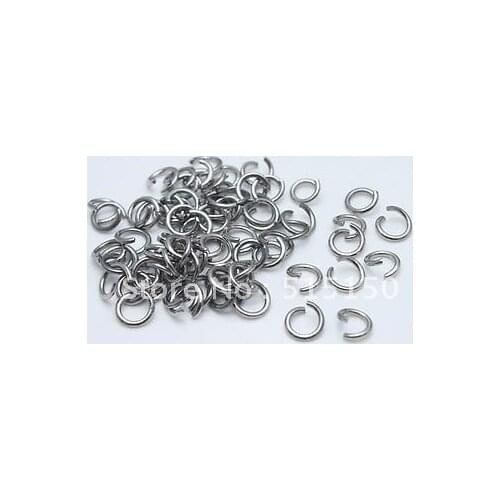 1000pcs Strong 316L Stainless Steel Jump Ring 1.2*10mm, Suit for DIY Necklace, Free Ship