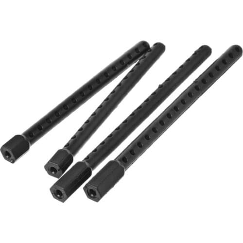 4pcs Plastic Body Post Mounts 1:10 For HSP 94123 94122 Model RC Car Replacement