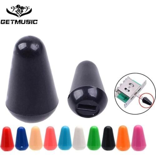 6pcs Muilty Color 3way 5way Plastic Guitar Toggle Switch Tip Hats for Electric Guitar