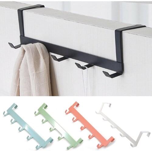 Towel Hooks 5 Wall Hooks Housekeeper On Wall Door Hanger Towel Rack Clothes Hooks For Bathroom Wall Hanger Closet Organizer