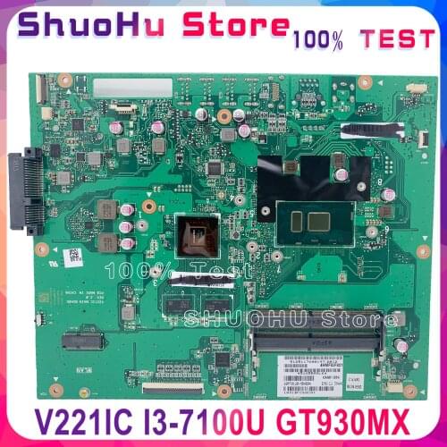 KEFU All-in-One V221IC Mainboard For ASUS V221IC Motherboard I3-7100U GT930MX Tested 100% Work Original Mainboard