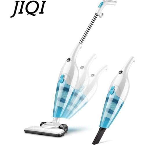 JIQI Multifunctional Mini Rod Vacuum Cleaner Handheld Dust Collector Strong Suction Home Aspirator Carpet Cleaner 12 Nozzles