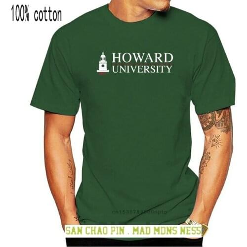 Men T shirt Howard University Logo 3 funny t-shirt novelty tshirt women