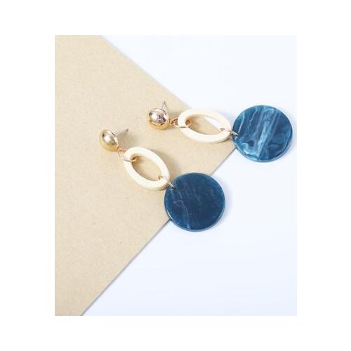 New fashion Vintage Acrylic Geometric Circle Earrings For Women girl Accessories jewelry wholesale