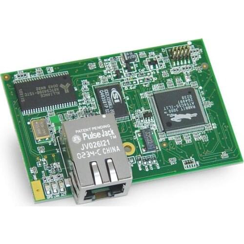 The SOM RCM3200 module 20-101-101 44.2 MHz CPU 512 k Rabbit