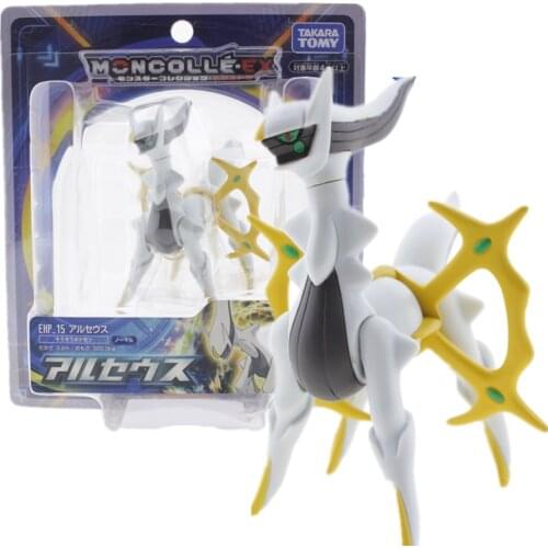 TAKARA TOMY Genuine Pokemon EHP15 Arceus Limited Rare Action Figure Model Toys