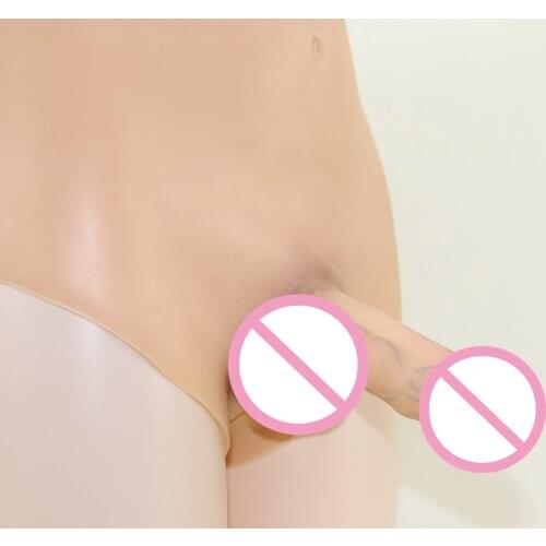 Lesbian Silicone Penis Panties Crossdresser Artificial Penis Underwear Transgender Female to Male