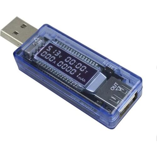 USB Current Voltage Capacity Tester Volt Current Voltage Charger Capacity Tester Meter Mobile Power Detector Battery Test