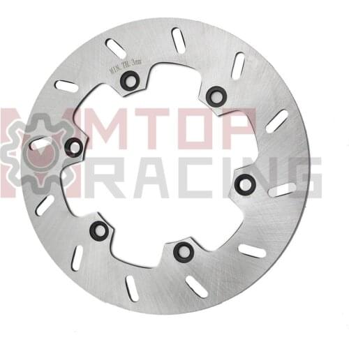 Rear Brake Disc For Yamaha DT200WR (1992-1993) WR200 D/E/F 1992-1994 WR250 ZB/ZE/ZF/ZG/ZH/ZJ 1991-1993 WR500 ZD 1992 Brake Rotor