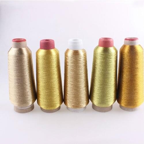 3500M/Roll DMC Floss Metallic Embroidery Gold Threads For Sewing Craft Machine DIY Sewing Fabric Accessories For Clothes F