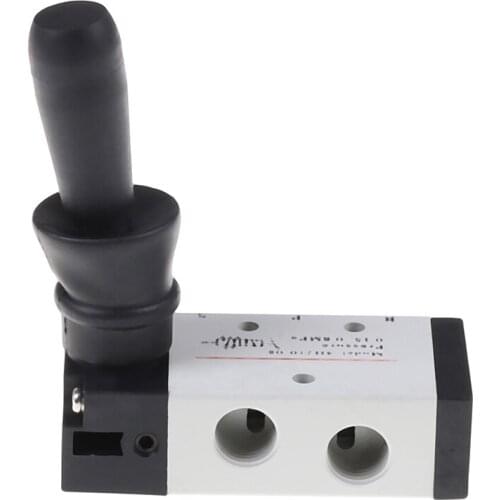 4H210-08 5 Ways 2 Position Pneumatic Mechincal Hand Lever Valve