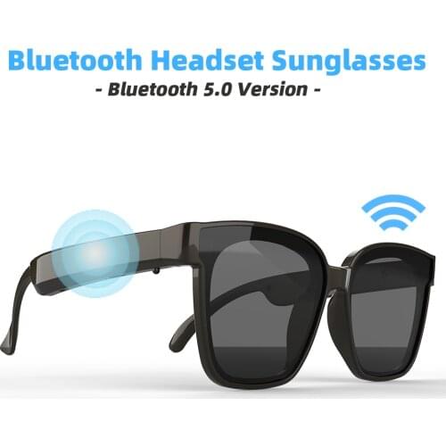 A3 Smart Wireless Bluetooth 5.0 Headset Music Glasses Outdoor Cycling Sunglasses Headphones Sports Earphones Built-in Speaker