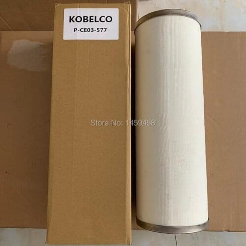 Free shipping P-CE03-577 Kobelco 160KW XG3030A screw air compressor air oil separator element