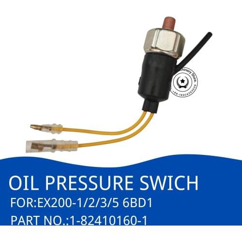 1-82410160-1 Oil Perssure Switch for HITACHI EX200-1/2/3/5 6BD1 Excavator oil pressure sensor