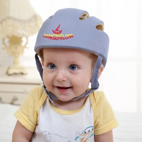 Baby Safety Helmet Toddler Headguard Hat Protective Infants Soft Cap Adjustable For Crawl Walking Running Outdoor Playing