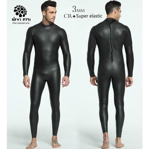 Mens 3mm CR Triathlon wetsuit Men Ultra Elastic Smooth skin wetsuits Full Wetsuit Open Water CR neoprene cold water