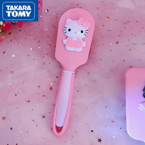 TAKARA TOMY Fashion cartoon Hello Kitty air cushion comb head massage meridian anti-static hair loss long curly hair comb