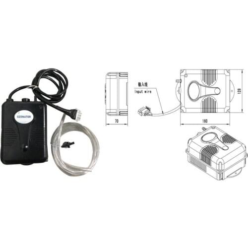 Hot tub spa ozone unit with AMP Plug fit Balboa Gecko controller pack