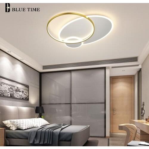 Modern LED Ceiling Light Home Lights For Living Room Bedroom Dining Room Kitchen Decor Indoor Lighting Ceiling Lamps Black Gold