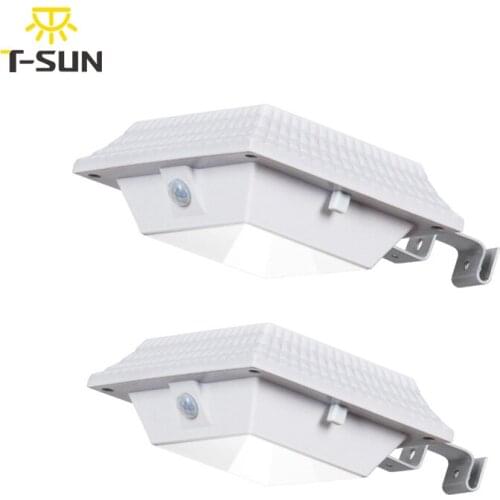 T-SUNRISE New Style Gutter Lights Solar Powered Garden Light Outdoor Lighting Solar Lamp for Garden Security