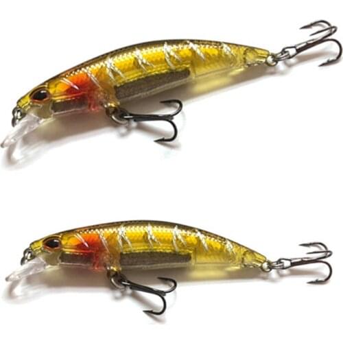 XIDIAOYU Nuevo Producto 4 colores 67mm 6.2g cebo duro pequeño manivela Señuelos de Pesca bajo hundimiento Señuelos de Pesca