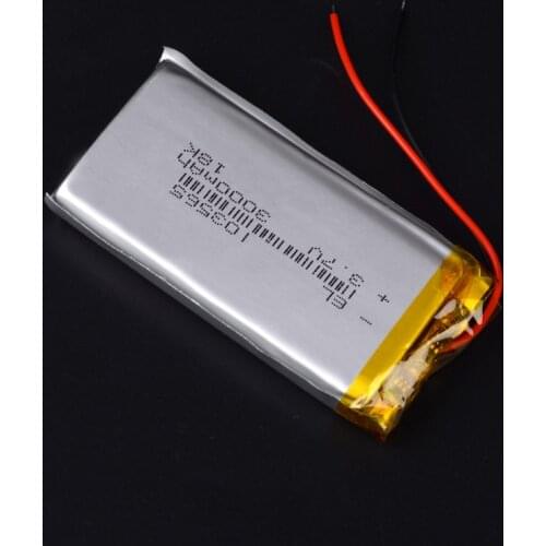 103565 3.7 V lithium polymer battery 3000 mah DIY power bank For DVD GPS PSP DVR Bluetooth speaker Camera E-book li ion