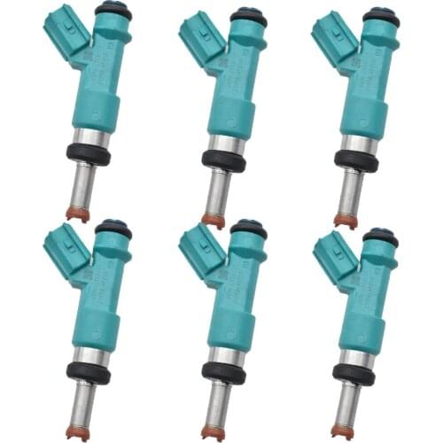 6PCS /LOT Original Fuel Injectors For Toyota Highlander Camry RAV4 Lexus 23250-31090 23209-31090 2325031090 2320931090