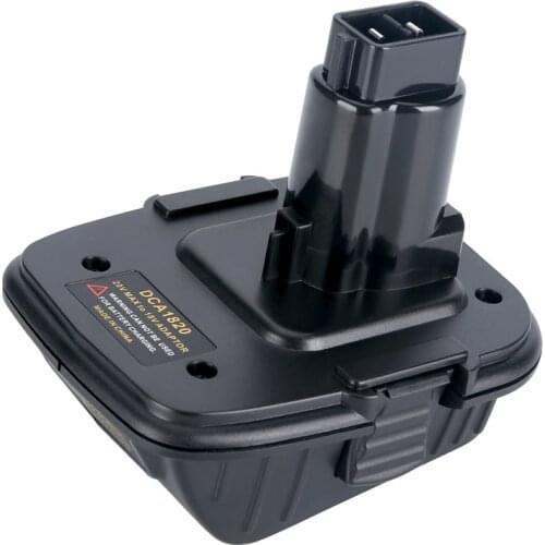 20V Battery Adapter DCA1820 Dewalt 18V Converter 20V Lithium Battery DCB205 for Dewalt NiCad &NiMh Battery Tool DC9096 DW9096