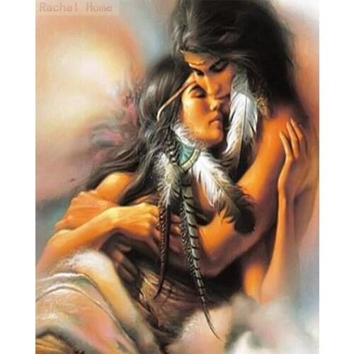 Diamond Embroidery Diy Diamond Painting Cross Stitch Kits Diamond Mosaic Oil painting couple Full Square Diamond Embroide RS159