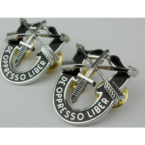 Us Army Special Forces Beret Badge Insignia Airborne Sf Ussocom Metal Pins OF 2 Military Store