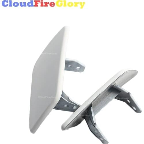 For BMW X1 E84 2009 2010 2011 2012 Front Left Right Headlight Lamp Spray Washer Nozzle Cover Unpainted 51112993585 51112993586