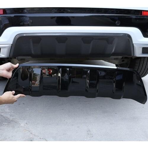 For Land Rover Discovery Sport 2019-2020 Car styling ABS Black Front And Rear Guard plate Exterior Car decoration Accessories