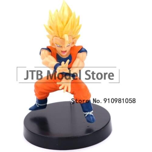 Dragon Ball Z Figurine Action Anime Super Saiyan Figma Son Gohan Statue DBZ 5 Inch ABS Modle Doll Q Version Gift Cartoons Toys