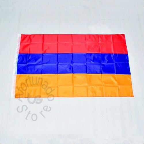 Armenia 90*150cm flag Banner 3x5 Foot for meet Parade party Hanging National flag Home Decoration flag banner