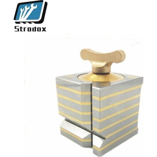 Square magnetic measuring table square magnetic base Magnetic square table magnetic square box 100mm 150mm magnet