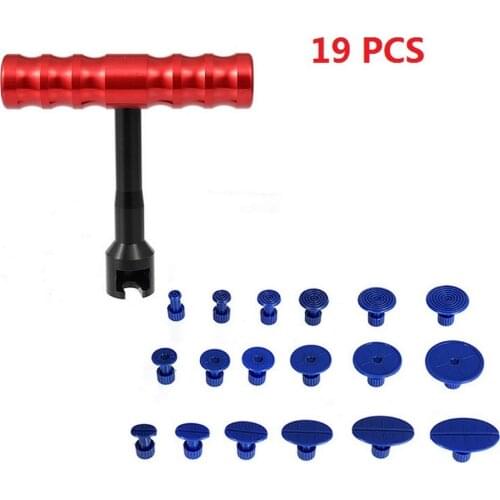 Metal Car Dent Repair Puller Universal Hail Pit Sagging Plastic Gasket Sheet No Glue Repair Kit Car Repair Tools