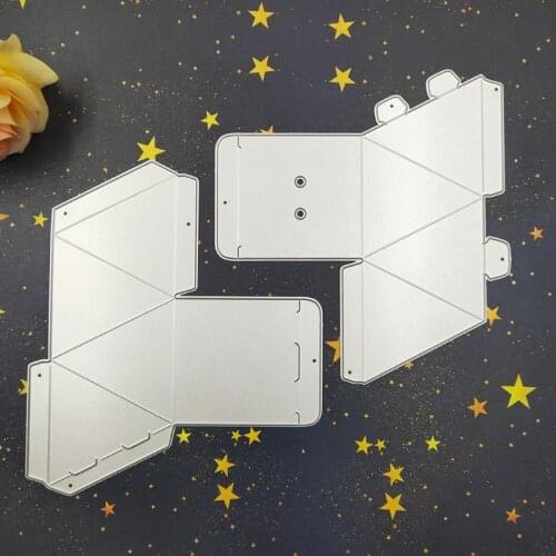 Irregular Candy Box Metal Cutting Dies Stencil Scrapbooking DIY Album Stamp Paper Card Embossing Decor Craft