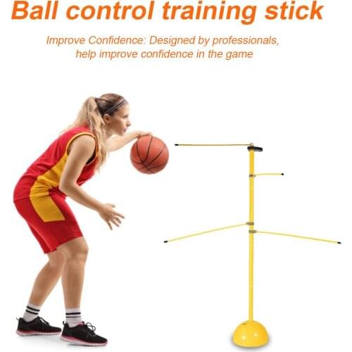 Basketball Training Equipment Agile Reaction Control Cue Stick Butterfly Dribble Skill Training Device Agility Reaction Light
