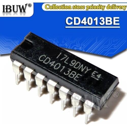 100PCS CD4013BE DIP CD4013 DIP-14 CD4013BD DIP14